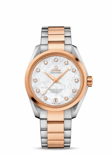 Omega Seamaster Aqua Terra 150M Master Co-Axial 38.5 Stainless Steel / Red Gold / MOP / Bracelet 231.20.39.21.55.003 (23120392155003)